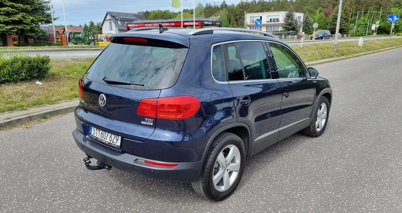 Volkswagen Tiguan cena 54900 przebieg: 229000, rok produkcji 2014 z Jedlicze małe 254